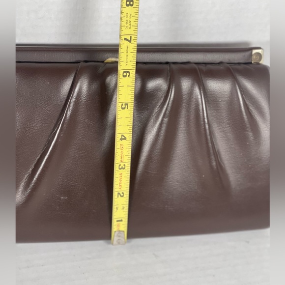 Vintage brown clutch wallet - Picture 3 of 5